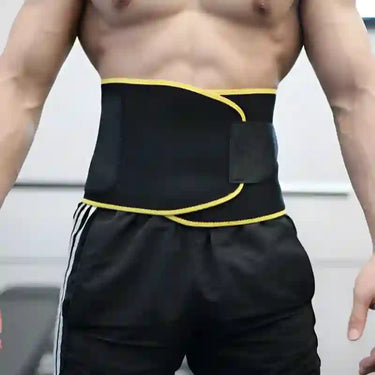 Gaine ventre plat homme, ajustable, pour brûler graisses et affiner ventre
